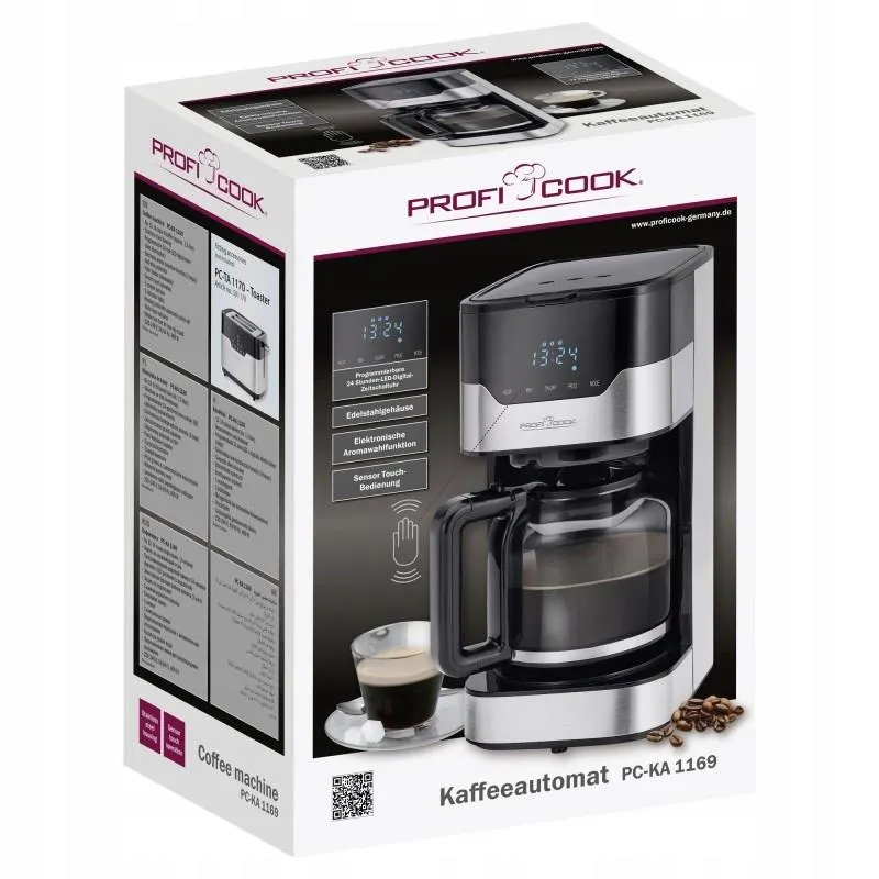 Крапельна кавоварка Profi Cook PC-KA 1169 : ідеальний смак кожної чашки кави